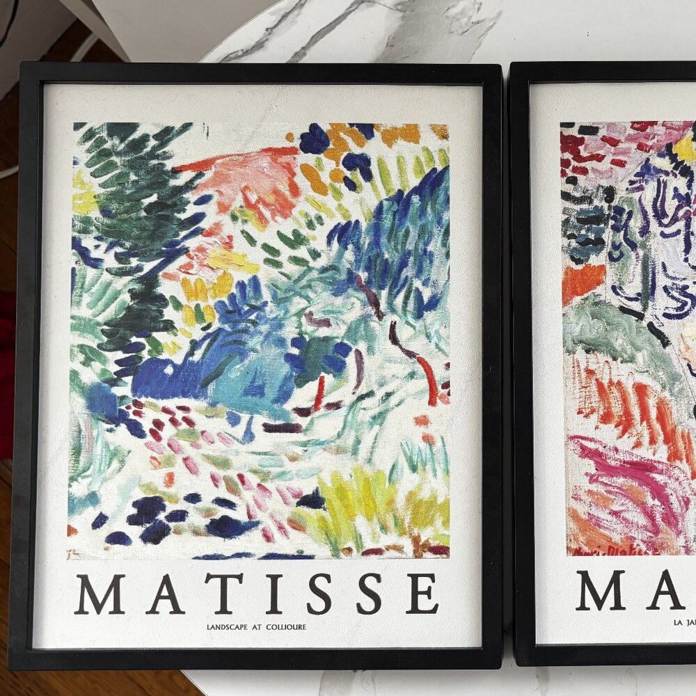 Set of 4 Lightweight Matisse Wall Hangings